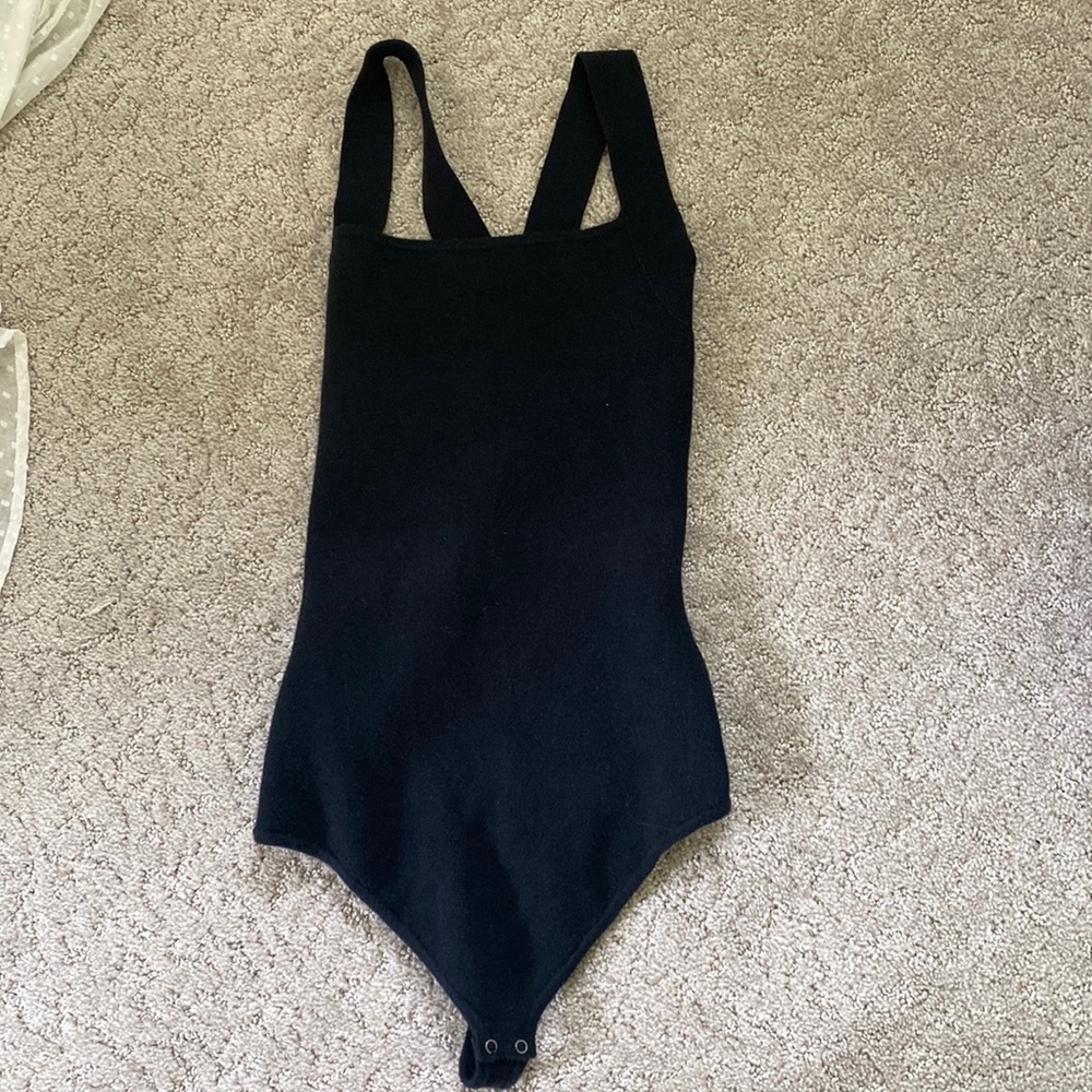 Tank top knit bodysuit